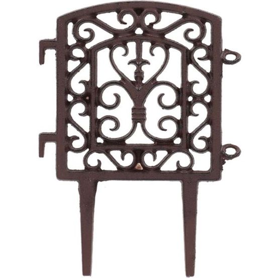 Bordure à assembler en fonte tradition unitaire
