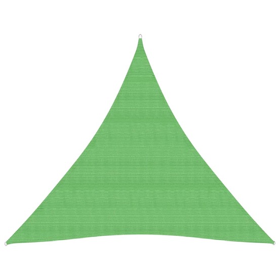 Voile d'ombrage 160 g/m² vert clair 3,6x3,6x3,6 m pehd
