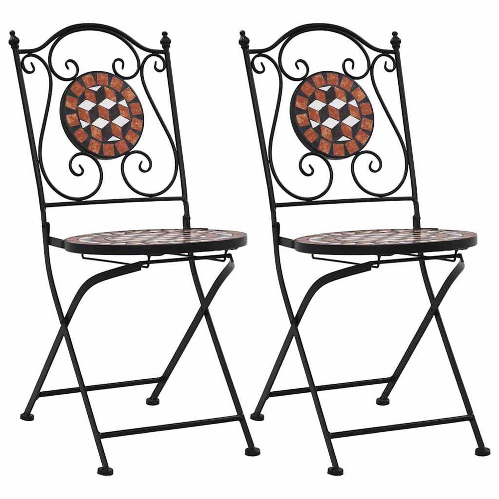 CHAISES DE BISTROT MOSAIQ 2-(870037)