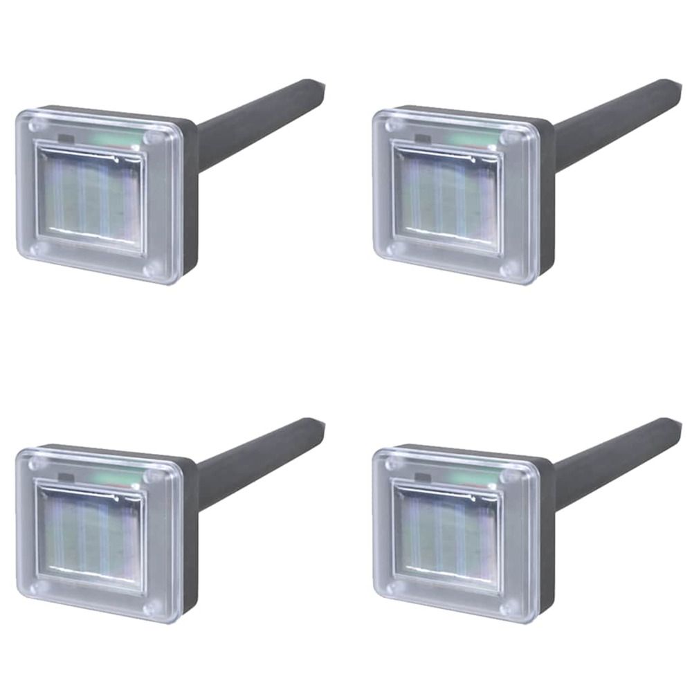 Kit 4 x solaire énergie anti chasse de rongeurs