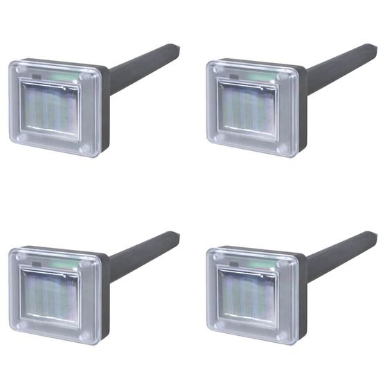 Kit 4 x solaire énergie anti chasse de rongeurs