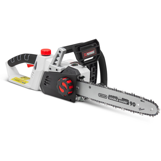 Tronçonneuse rechargeable 40v (2x20v) - guide et chaîne oregon - livrée sans bat