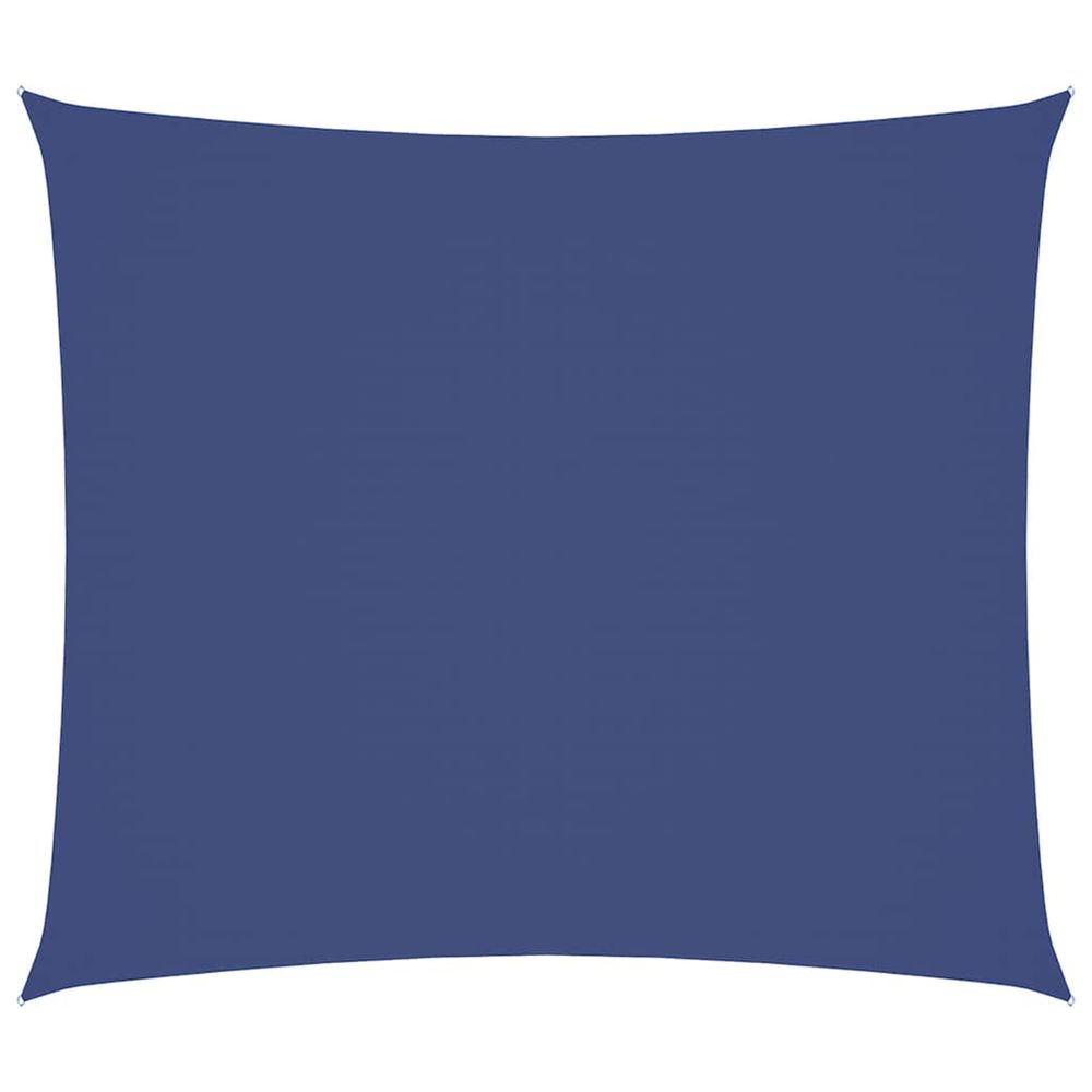Voile de parasol tissu oxford rectangulaire 2,5x3 m bleu