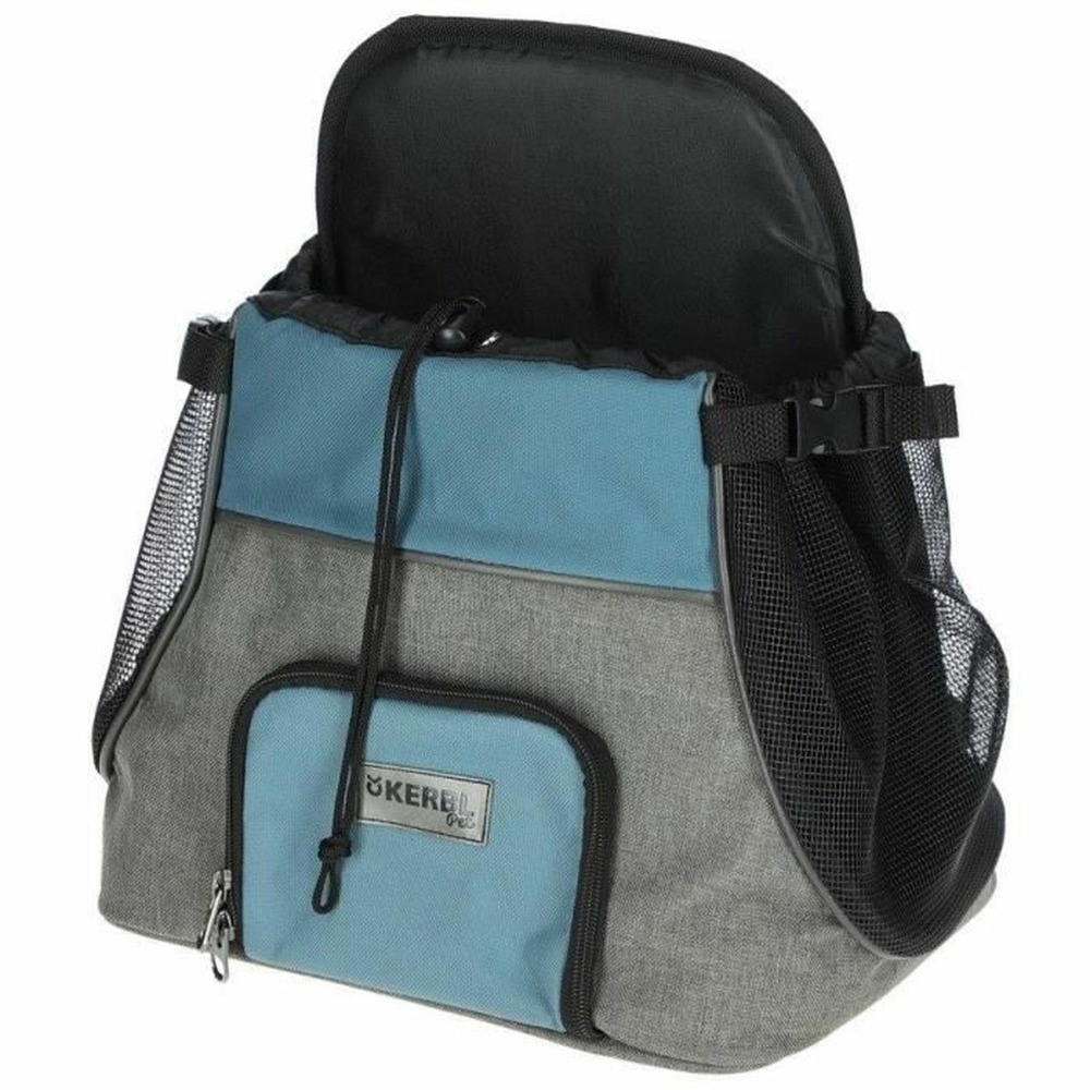 Sac transport avant vacation - gris/bleu - 31 x 24x38 cm - tissu oxford résistant