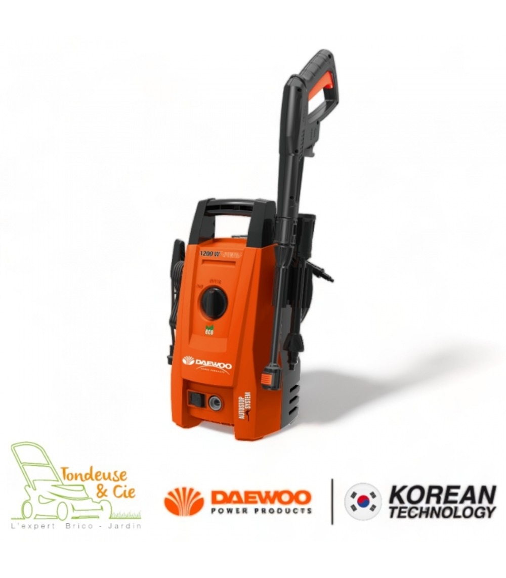 Nettoyeur haute pression daewoo 1200 w - 100 bars et accessoires - dax1130