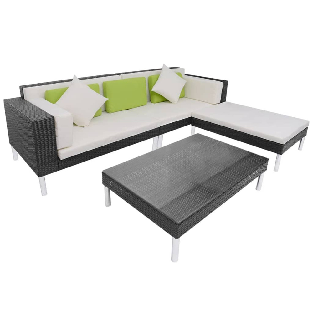 VIDAXL SALON DE JARDIN 4 22-(917486)