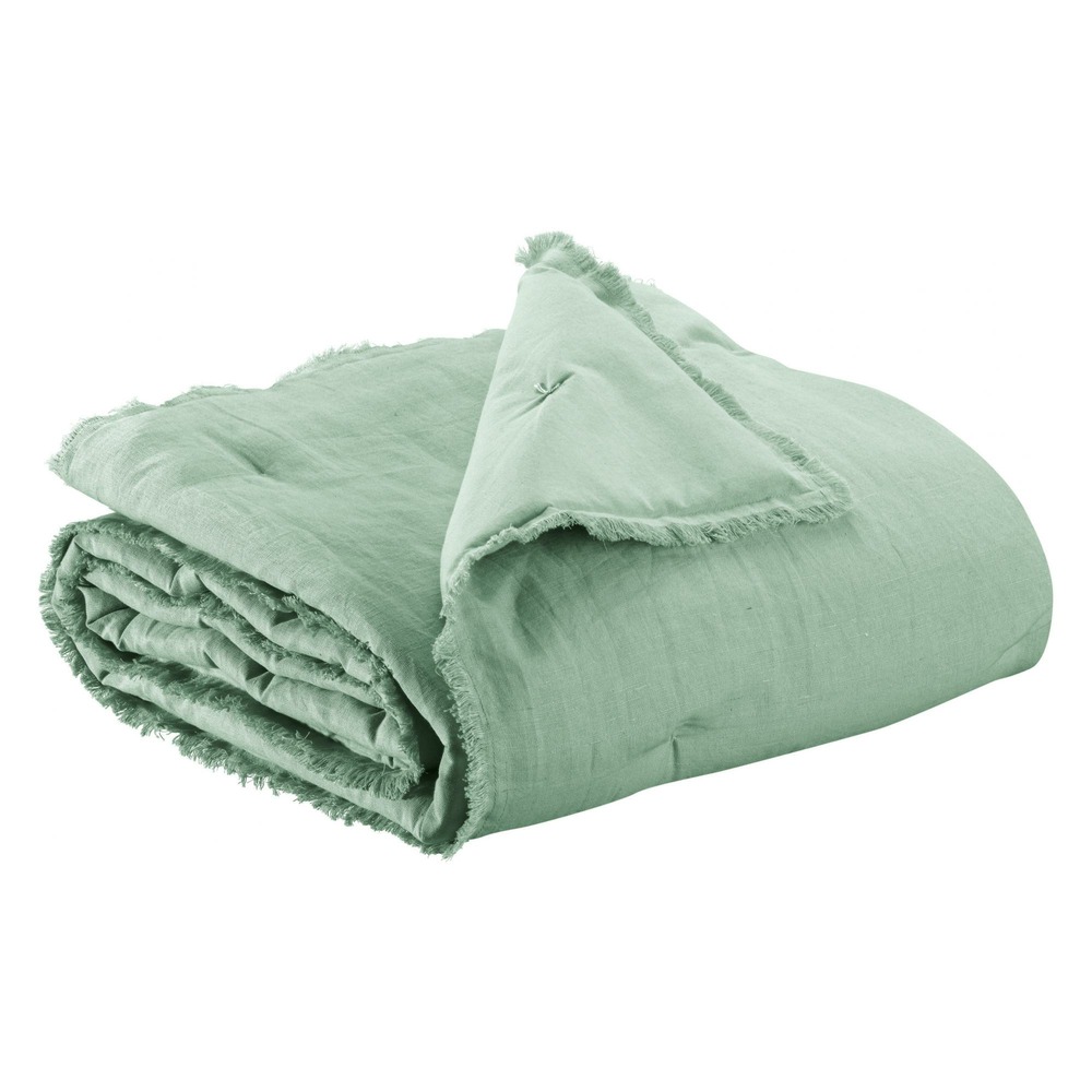 Plaid uni laly opaline 135 x 200 cm