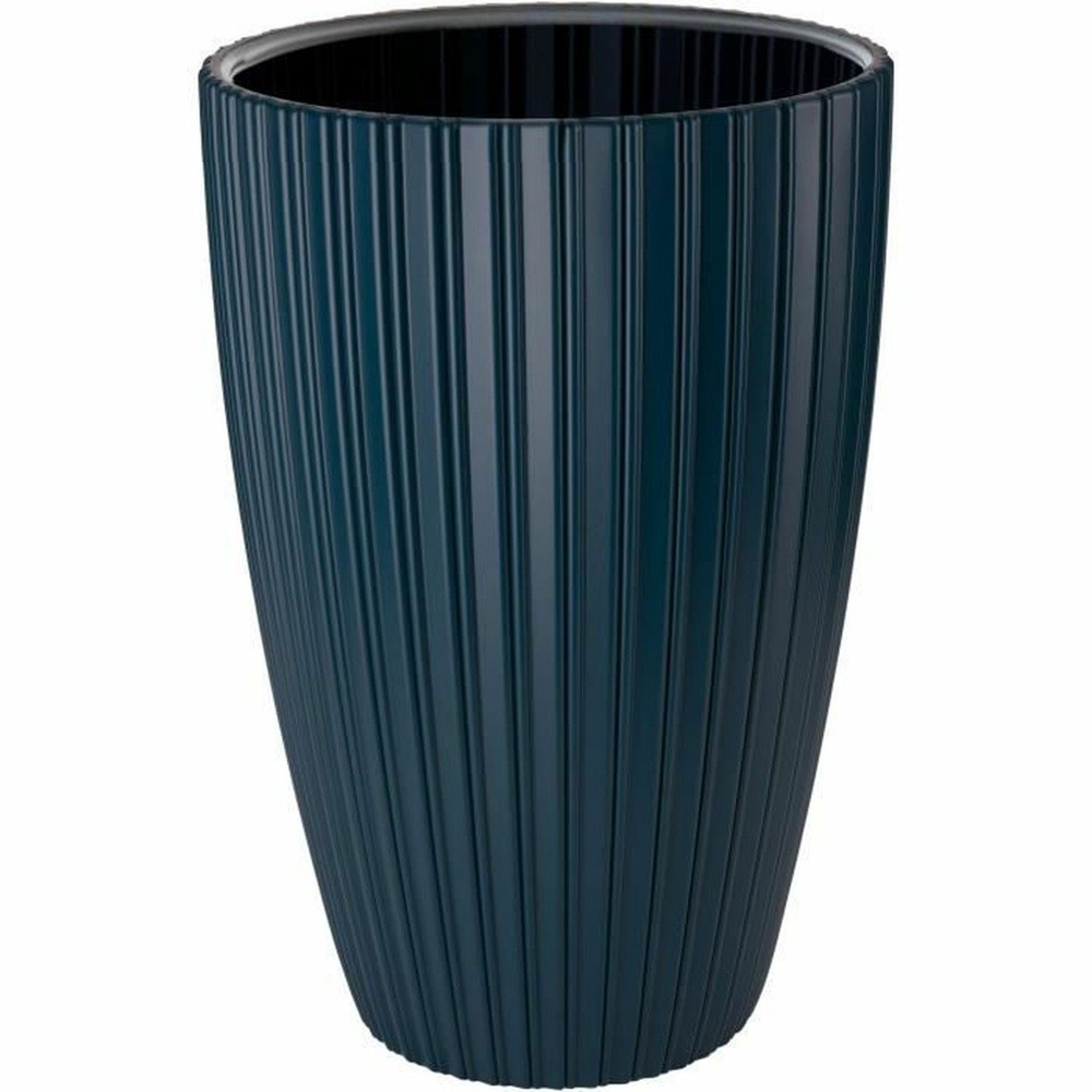 Pot de fleurs fancy 40 x 58 cm pour jardin, balcons ou intérieurs - bleu pétrole