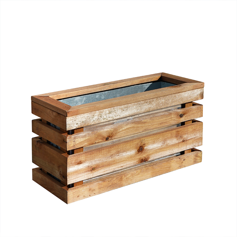 Jardinière rectangle lign z - 50 x 20 x 26,5 cm