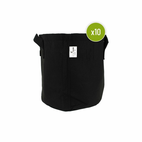 Lot de 10 pots textile