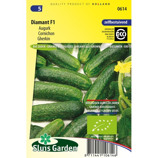 Cornichons 'diamant f1' le sachet de 12 graines environ