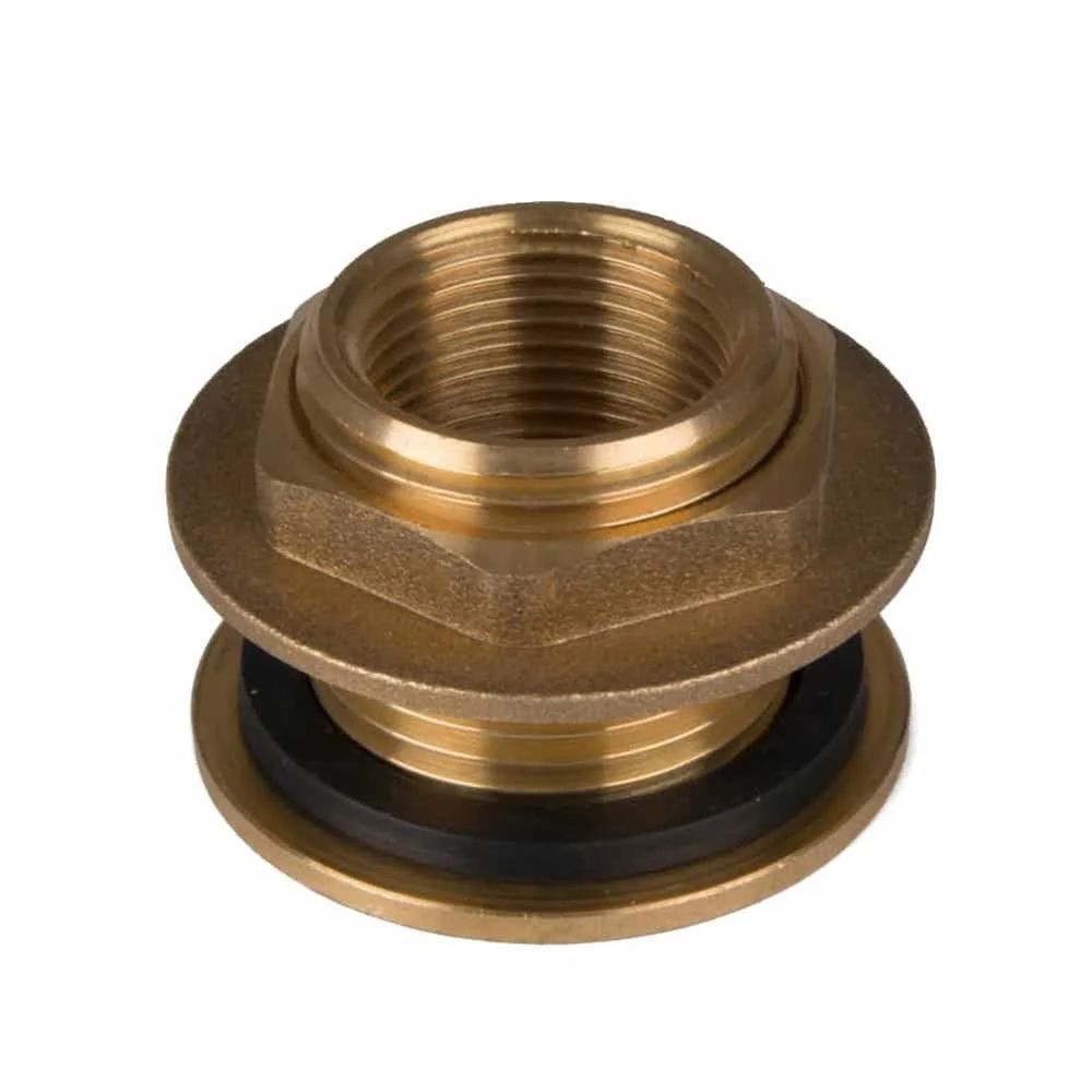 Raccord tonneau eau laiton 1 1/4' x 1': connexion facile et durable