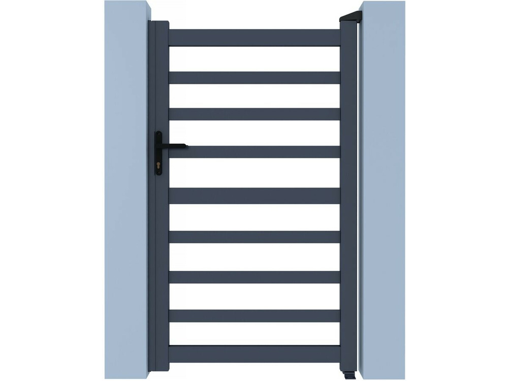 Portillon aluminium ajouré 