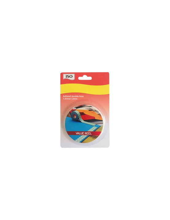 Double face fixetout 12mm 1m93 bl - iso