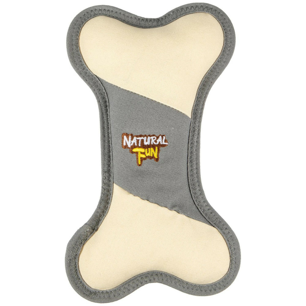 Jouet en forme d'os 15 x 25 cm épaisseur 5 cm natural fun taille pour chie