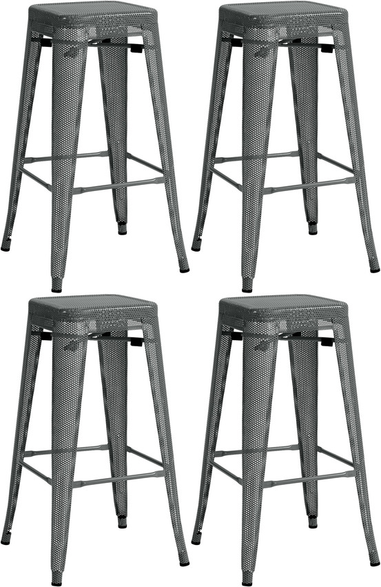 Lot de 4 tabourets de bar fletcher