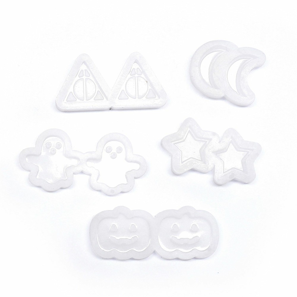 5 mini moules pour bijoux mystique