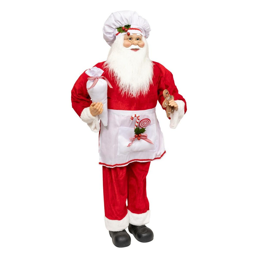 Pere noel papatissier 120cm