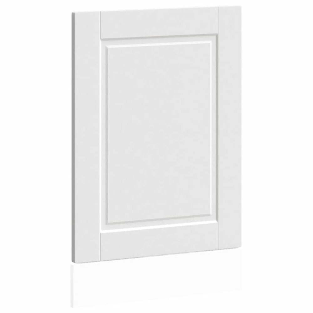 Panneau de lave-vaisselle porto blanc 45x1,5x57 cm