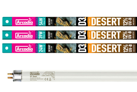 Reptile lamp desert t5 - tube fluorescent uvb 12% - 55 cm : 24 w - eclairage pour reptiles