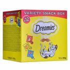 Collation pour chat dreamies variety 12 x 60 g poulet saumon fromage