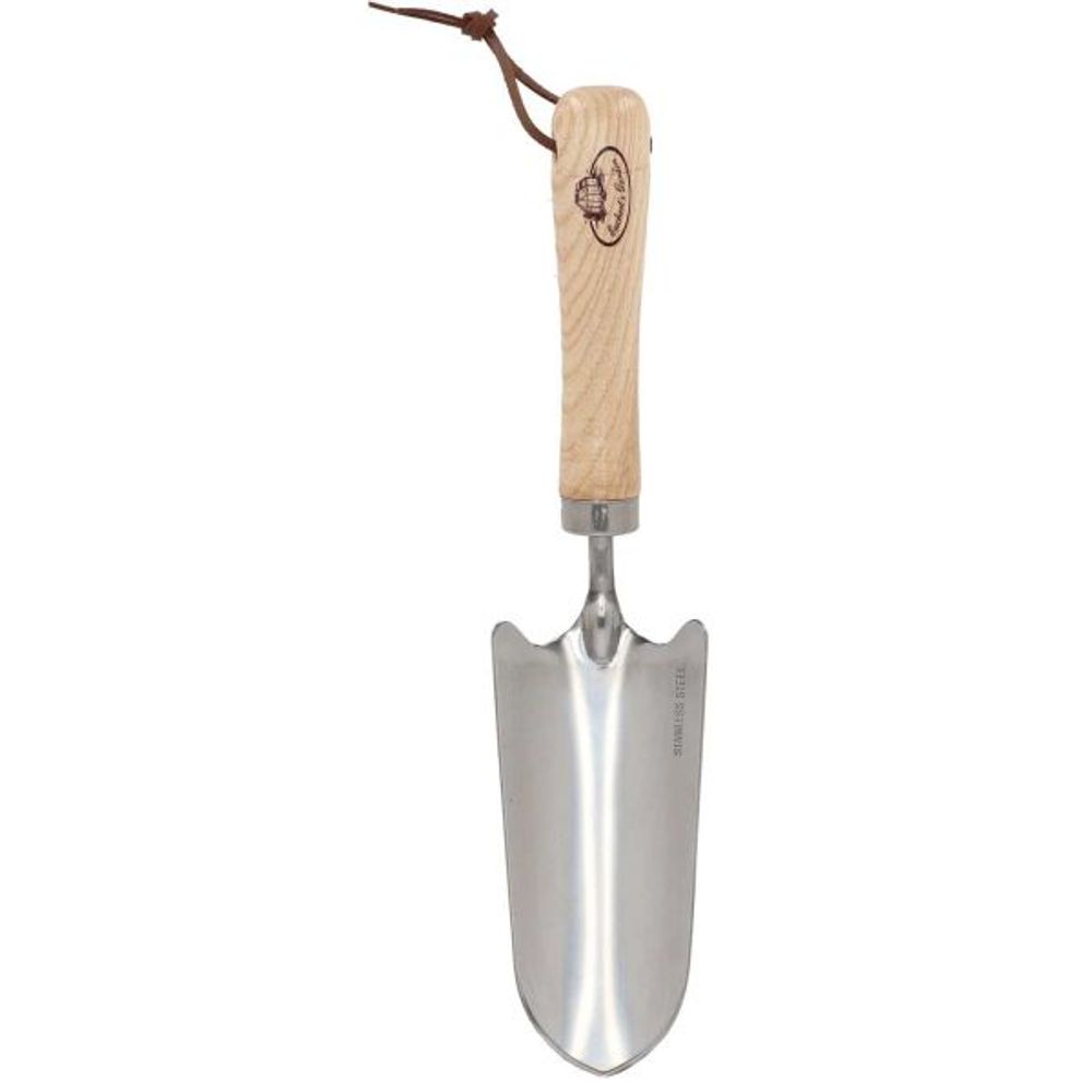 Pelle plantoir en acier inoxydable et bois de frêne