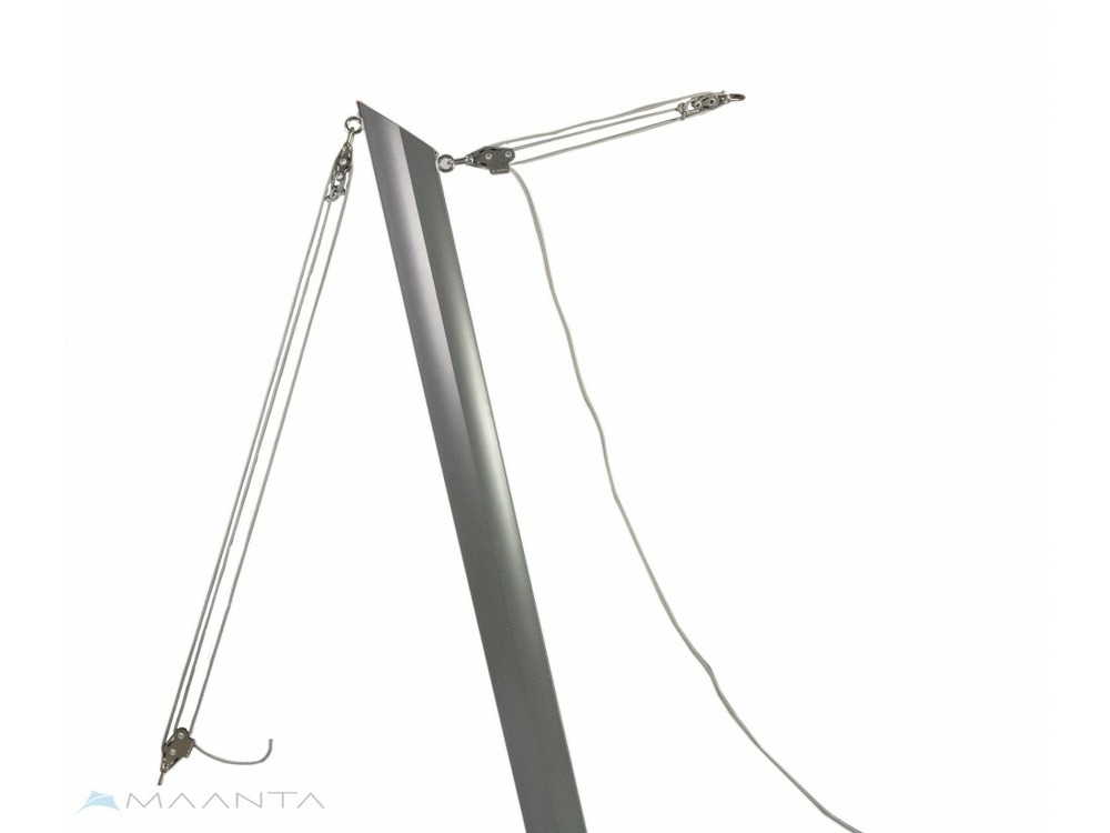 Ridoir pataras couleur beige pour fixation supplémentaire des mâts maanta