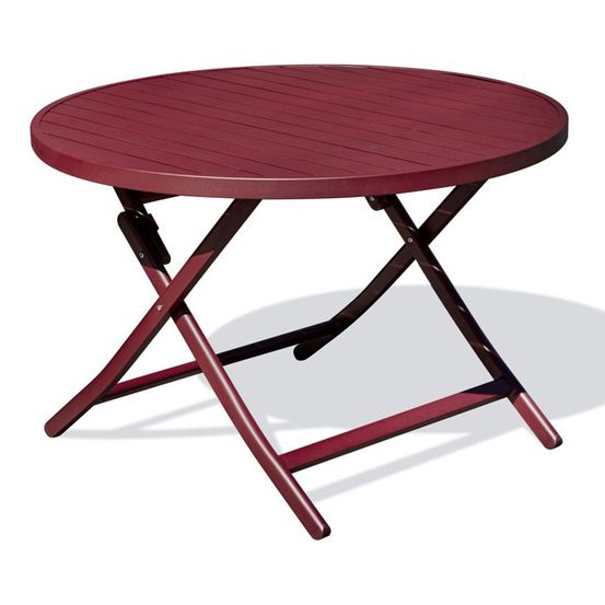 Table de jardin pliante