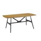 Table contemporaine 180 cm chêne - yoka - delorm