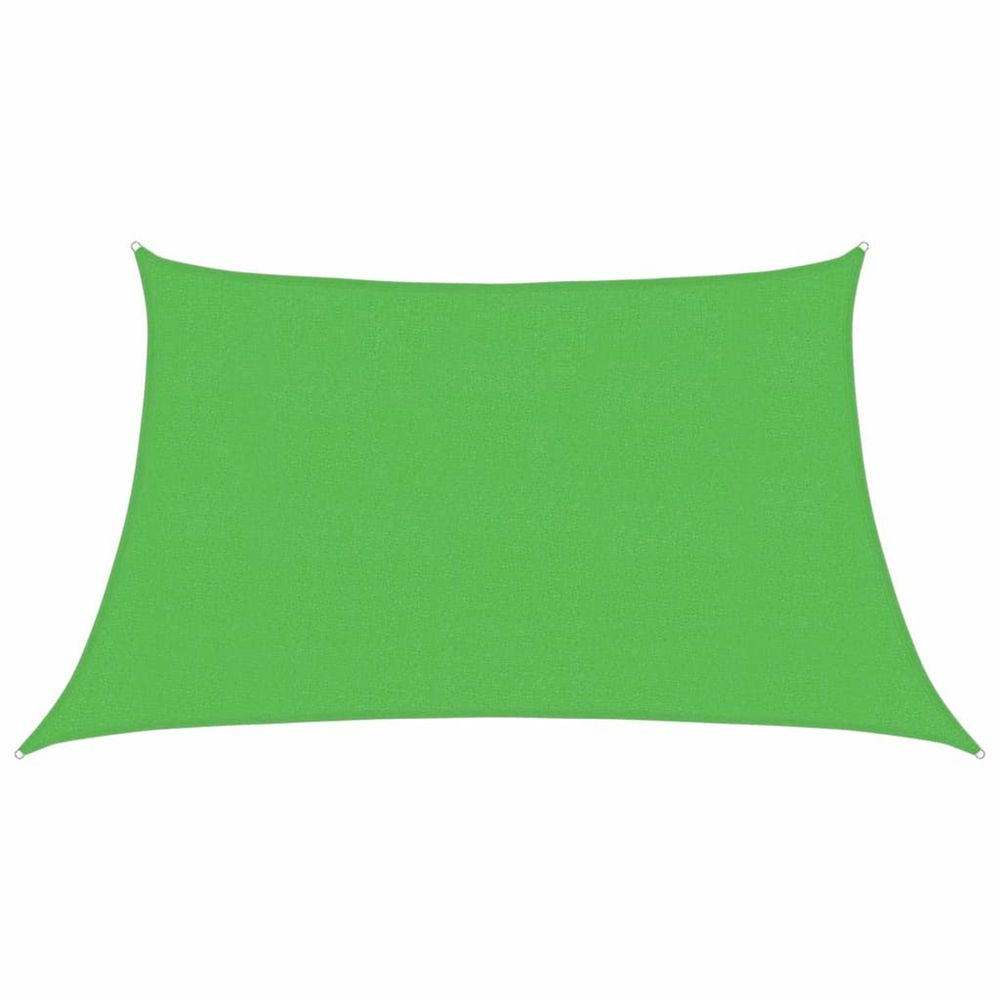 Voile d'ombrage 160 g/m² vert clair 3/4x2 m pehd