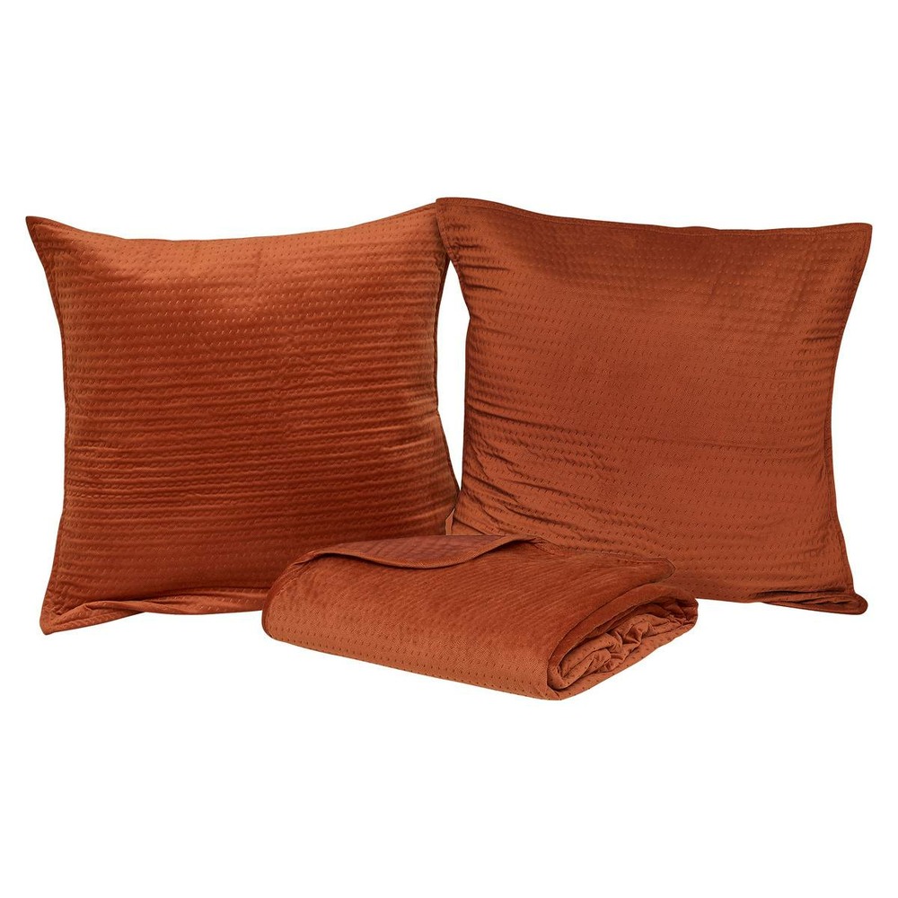 Dessus de lit lilou terracotta 260x240cm