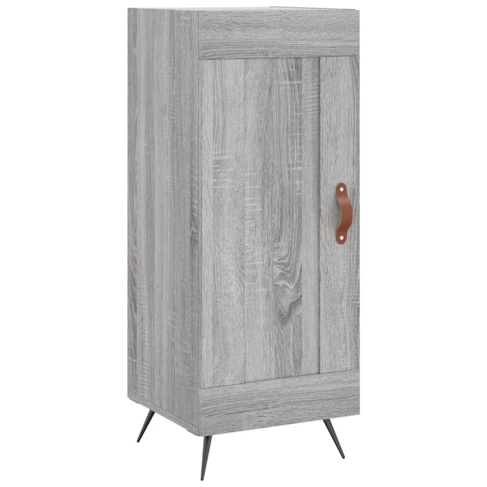 Buffet bahut commode armoire meuble de rangement organisateur cuisine salle de séjour salon sonoma 34,5 x 34 x 90 cm bois d'i
