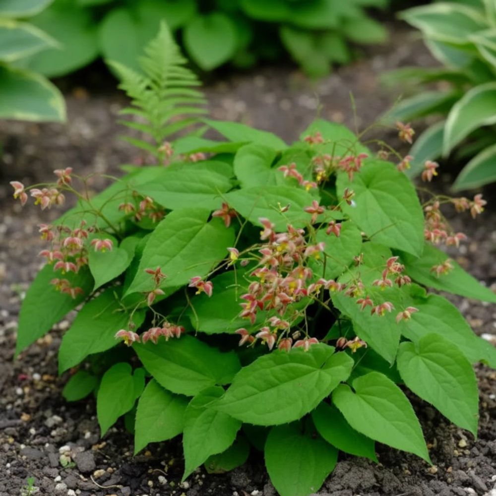 Fleur des elfes cantabrigiense, epimedium lot de 5 godets