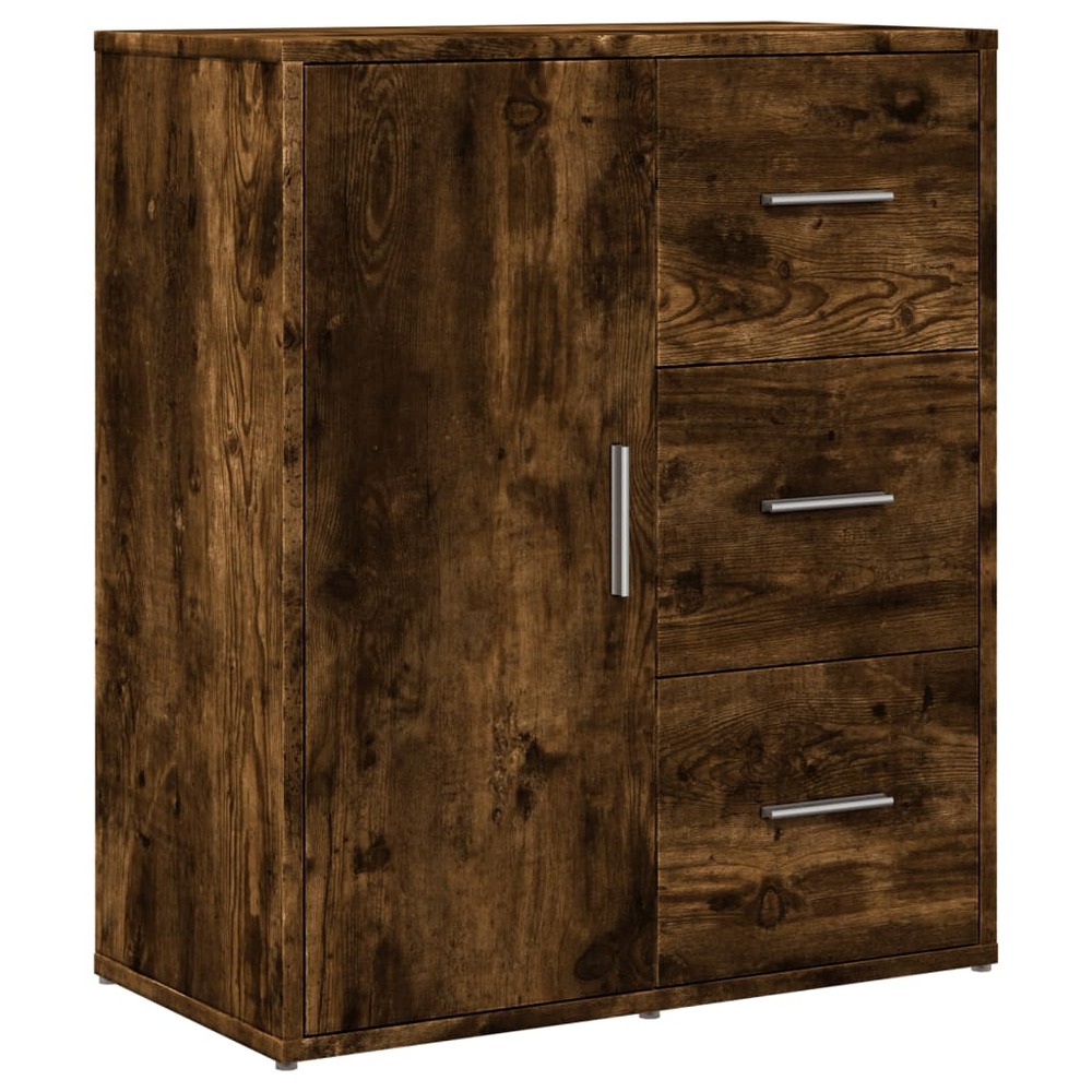 Buffet bahut commode armoire meuble de rangement organisateur cuisine salle de séjour salon 60 x 31 x 70 cm bois d'ingénierie