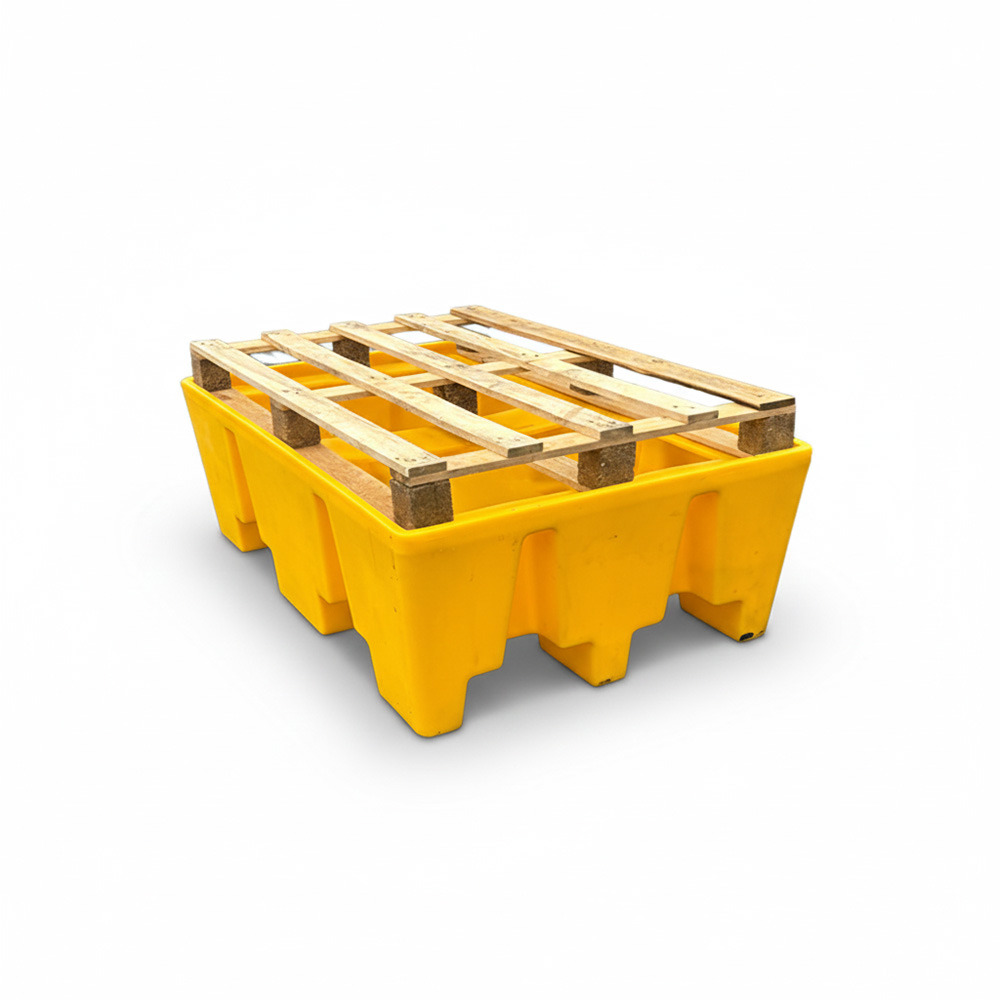 Bac de rétention palette europe standard pe