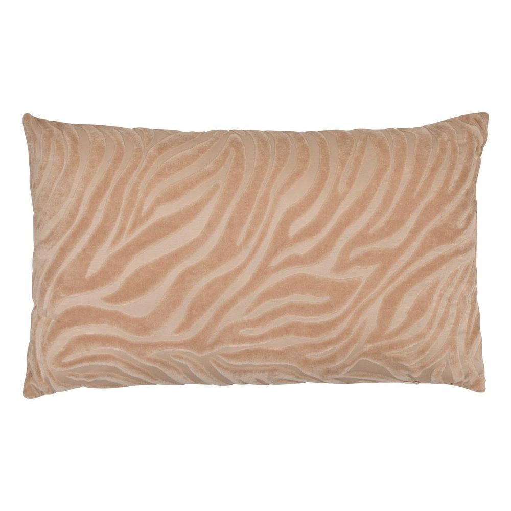 Coussin tigris beige lin 50x30cm