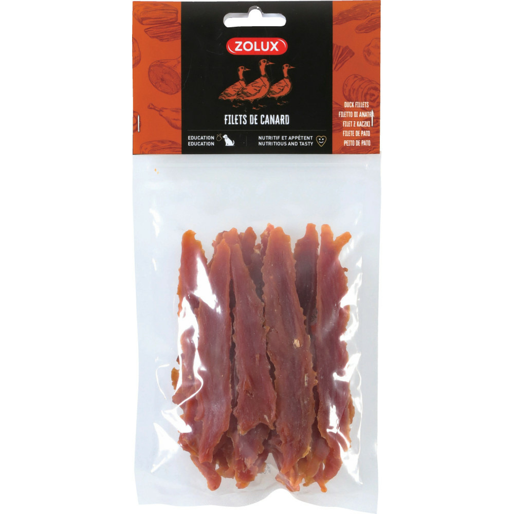 Filet de canard 100 g friandises pour chien