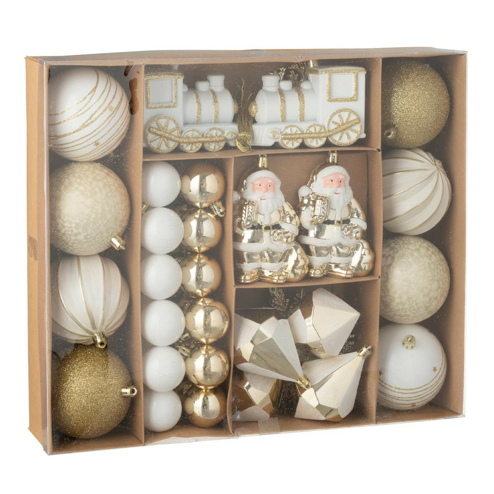 Lot de 55 boules de noël 