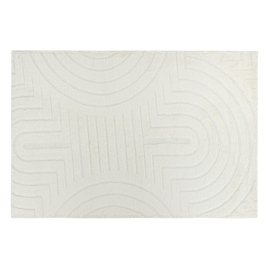 Tapis fausse fourrure arka ivoire 90x60cm