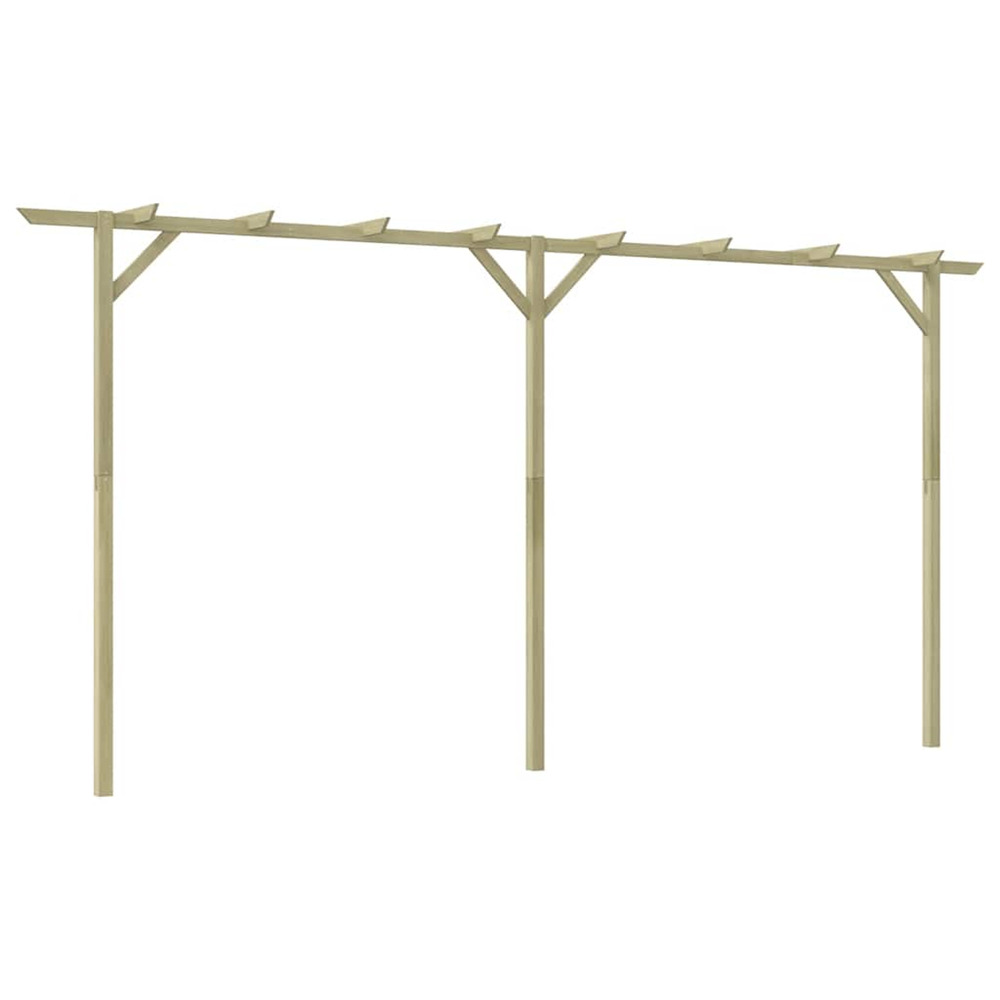Pergola de jardin 410 x 40 x 203 cm bois