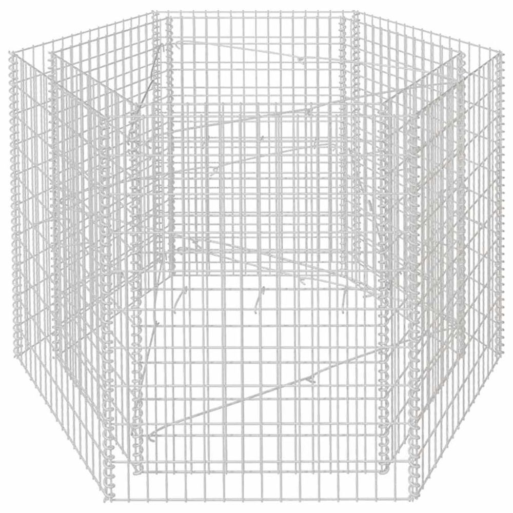 JARDINIERE GABION HEXAGONA 3-(862486)