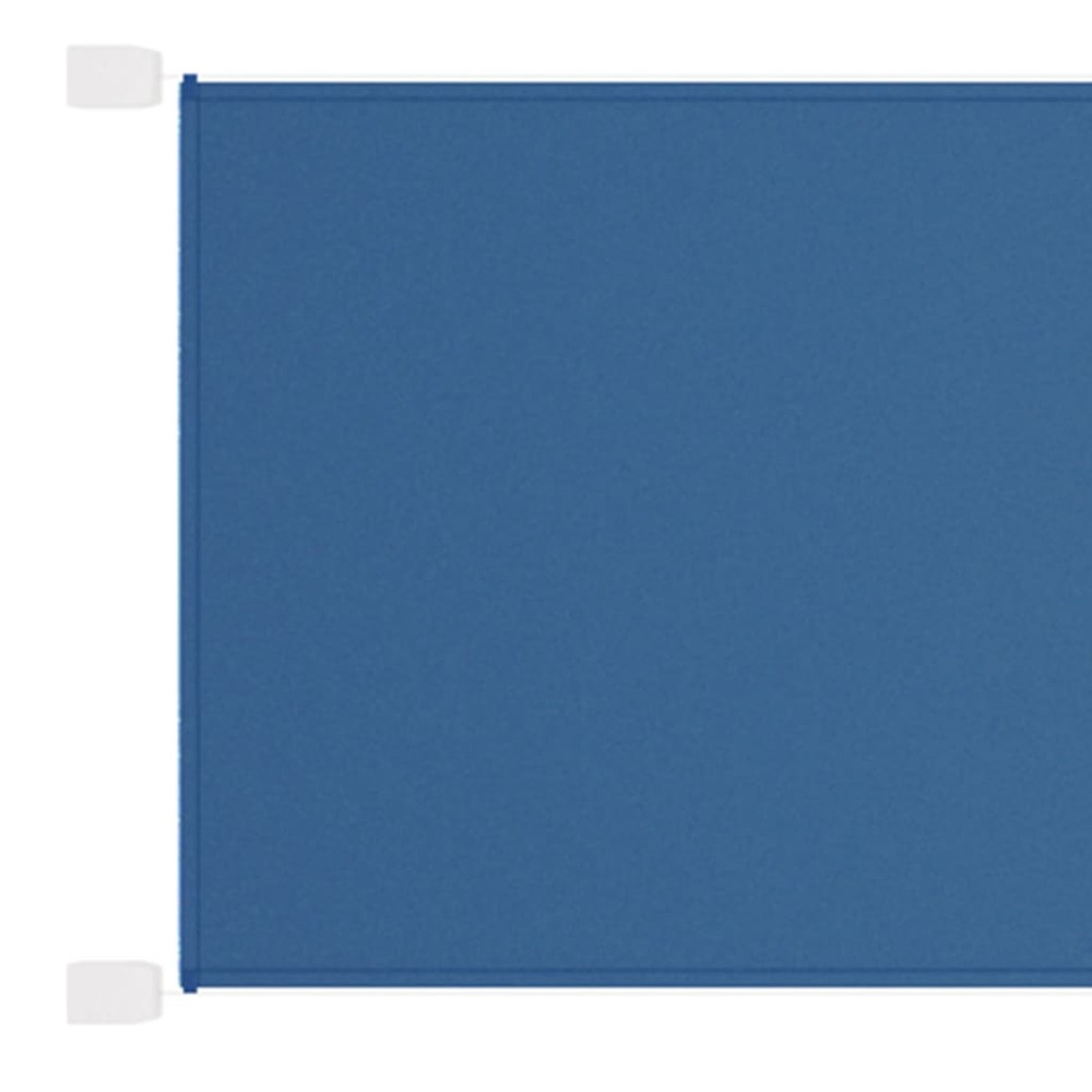Auvent vertical bleu 140x420 cm tissu oxford