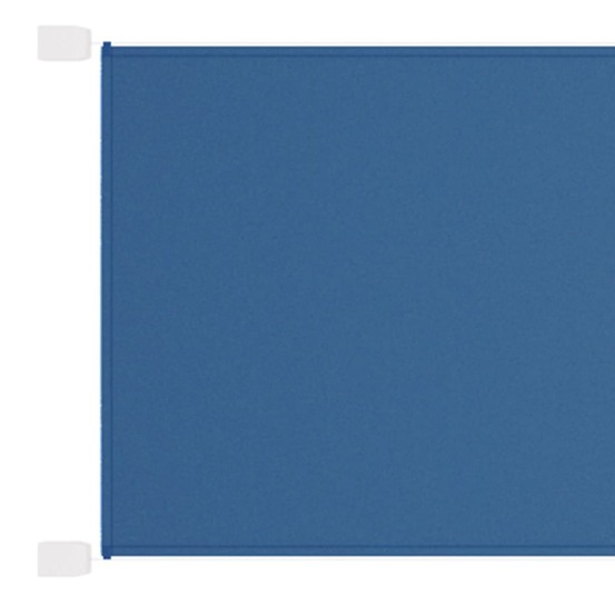 Auvent vertical bleu 140x420 cm tissu oxford