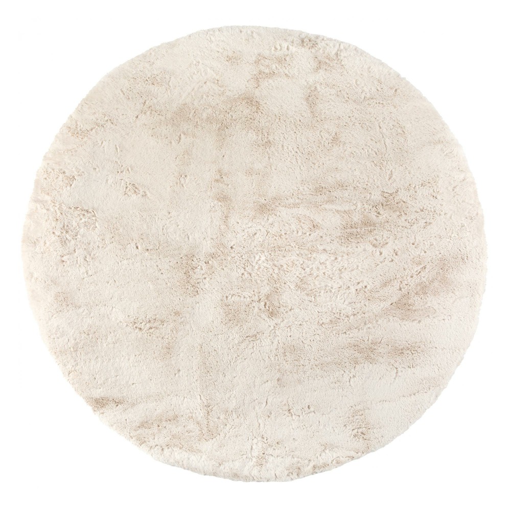 Tapis eddy ivoire diameter 160 cm