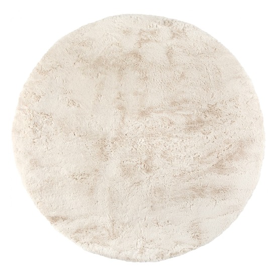 Tapis eddy ivoire diameter 160 cm