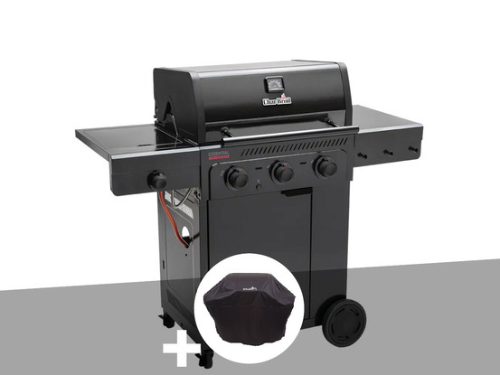 Barbecue à gaz essential 3g - 3 brûleurs + housse de protection