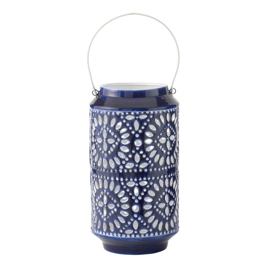 Lanterne ajourée en métal