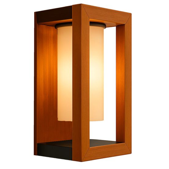 Applique murale solaire seraphina couleur bois h31cm