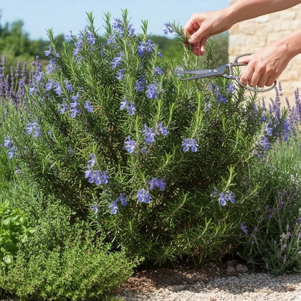 Romarin primley blue - sans traitement godet - 5/20 cm