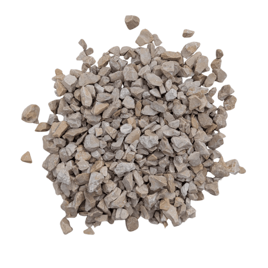 Gravillons calcaire blanc 6/16 mm – lot 2 sacs +/- 25 kg